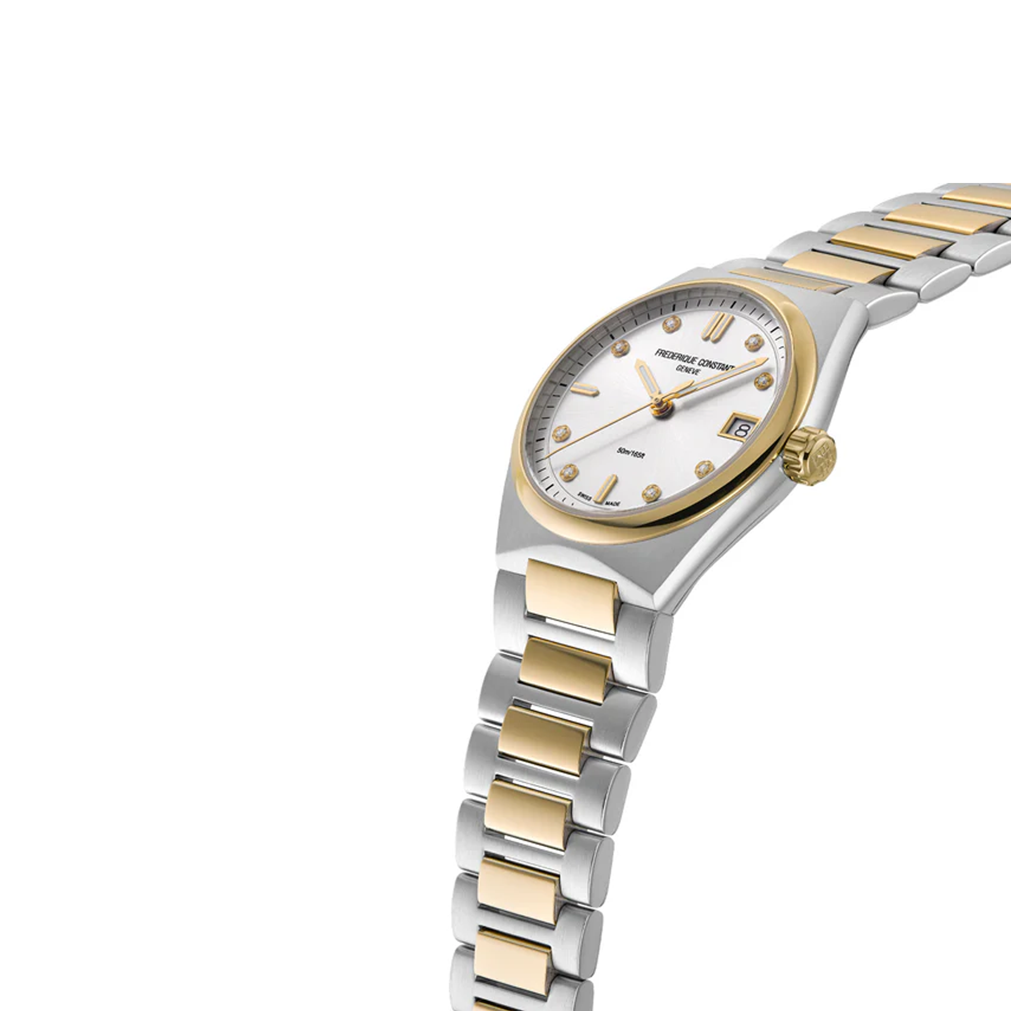 Frederique Constant Highlife Women's 31mm Quartz Stainless Steel & Yellow IP Watch FC-240VD2NH3B