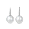 South Sea Pearl Earrings in 18ct White Gold