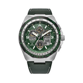 Citizen Men's Green Solar GMT Watch JY8147-01X