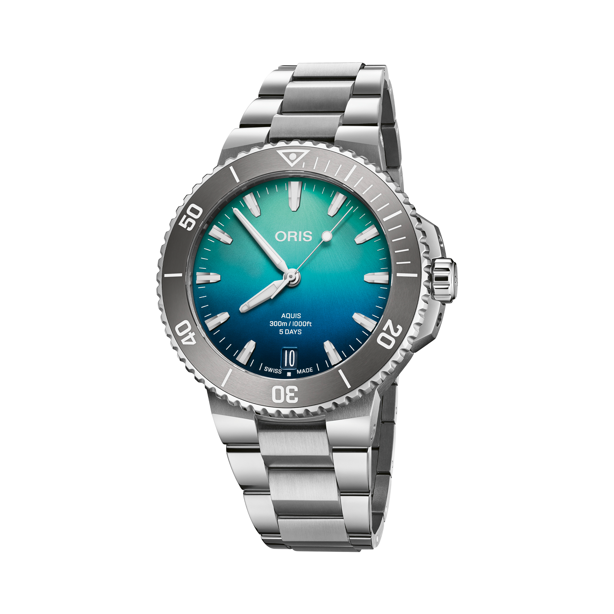 Oris 'Great Barrier Reef Limited Edition IV' Aquis 43.50mm Cal.400 Automatic Watch 400 7790 4185-SET