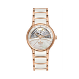 Rado Centrix Women's 35mm Automatic Ceramic & Rose PVD Watch R30 029 922