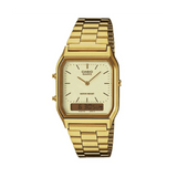Casio Vintage Stainless Steel Quartz Watch AQ230GA-9DS