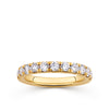Everlasting 1.01ct TW Lab-Grown Diamond Channel Set Wedding Band in 18ct Yellow Gold