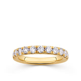 Everlasting 1.01ct TW Lab-Grown Diamond Channel Set Wedding Band in 18ct Yellow Gold