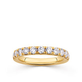Everlasting 1.01ct TW Lab-Grown Diamond Channel Set Wedding Band in 18ct Yellow Gold