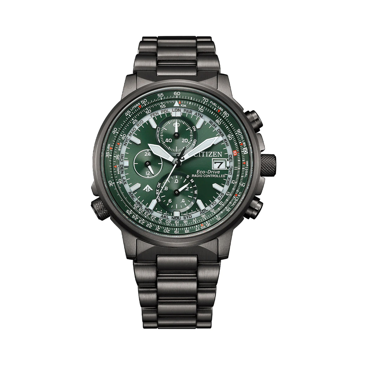 Citizen Promaster Eco Drive Perpetual Chrono Men's 41mm Watch AT8304-57W