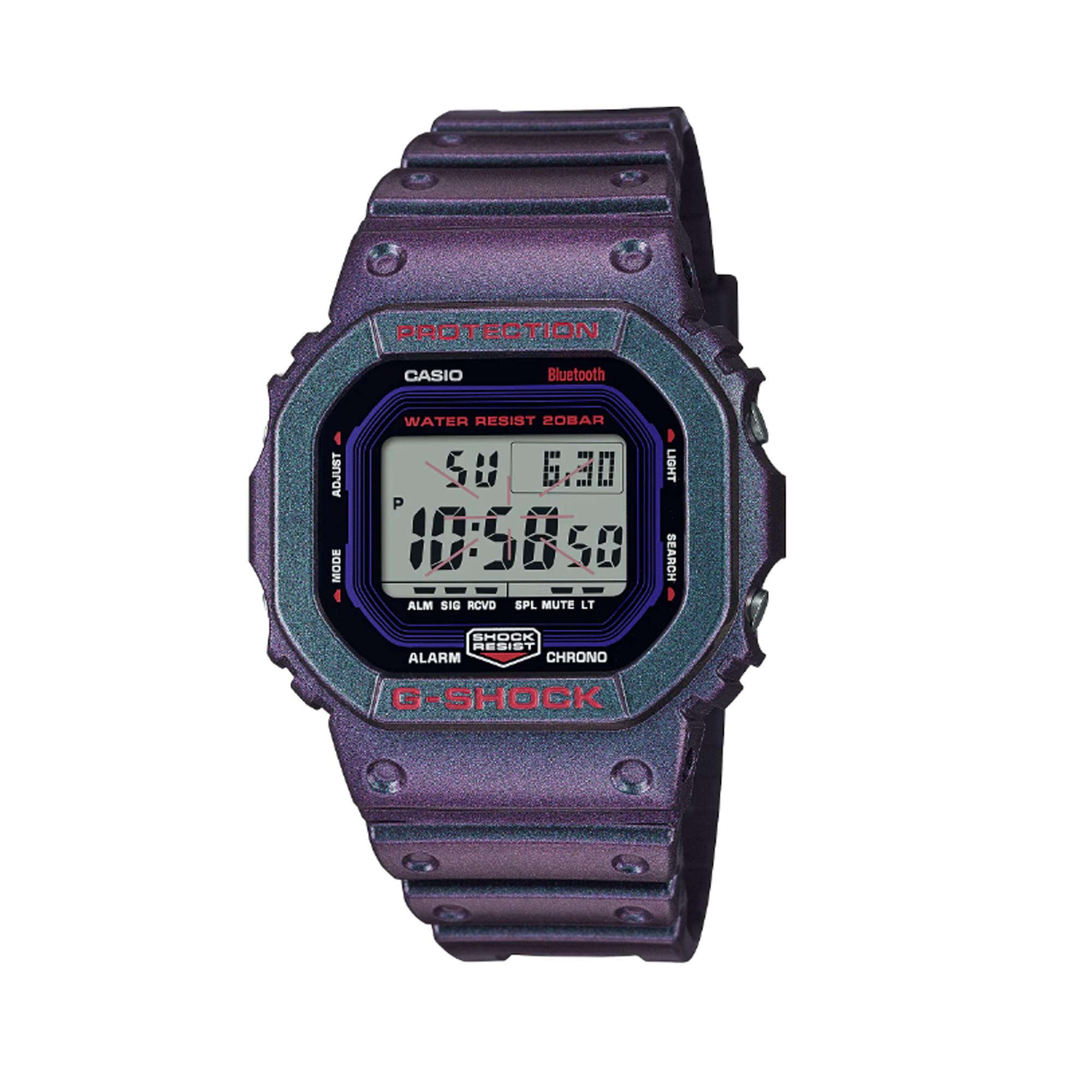 Casio G-SHOCK Men's 'Aim High' Bluetooth Chronograph Watch DWB5600AH-6D