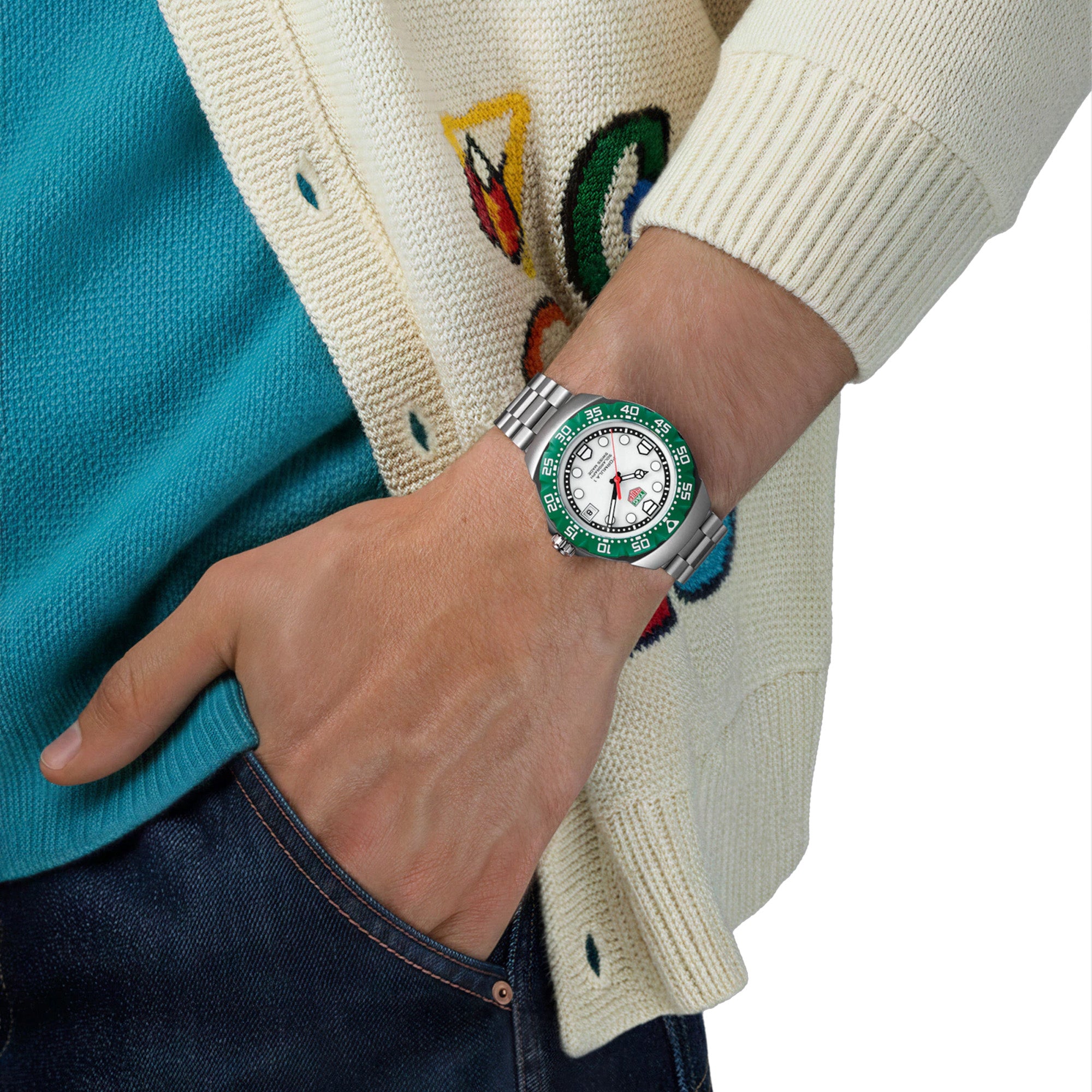 TAG HEUER FORMULA 1 SOLAR 38MM WATCH WBY111E.BA0042