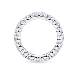 Everlasting 3.24ct TW Round Brilliant Lab-Grown Diamond Full Eternity Wedding Band in 18ct White Gold