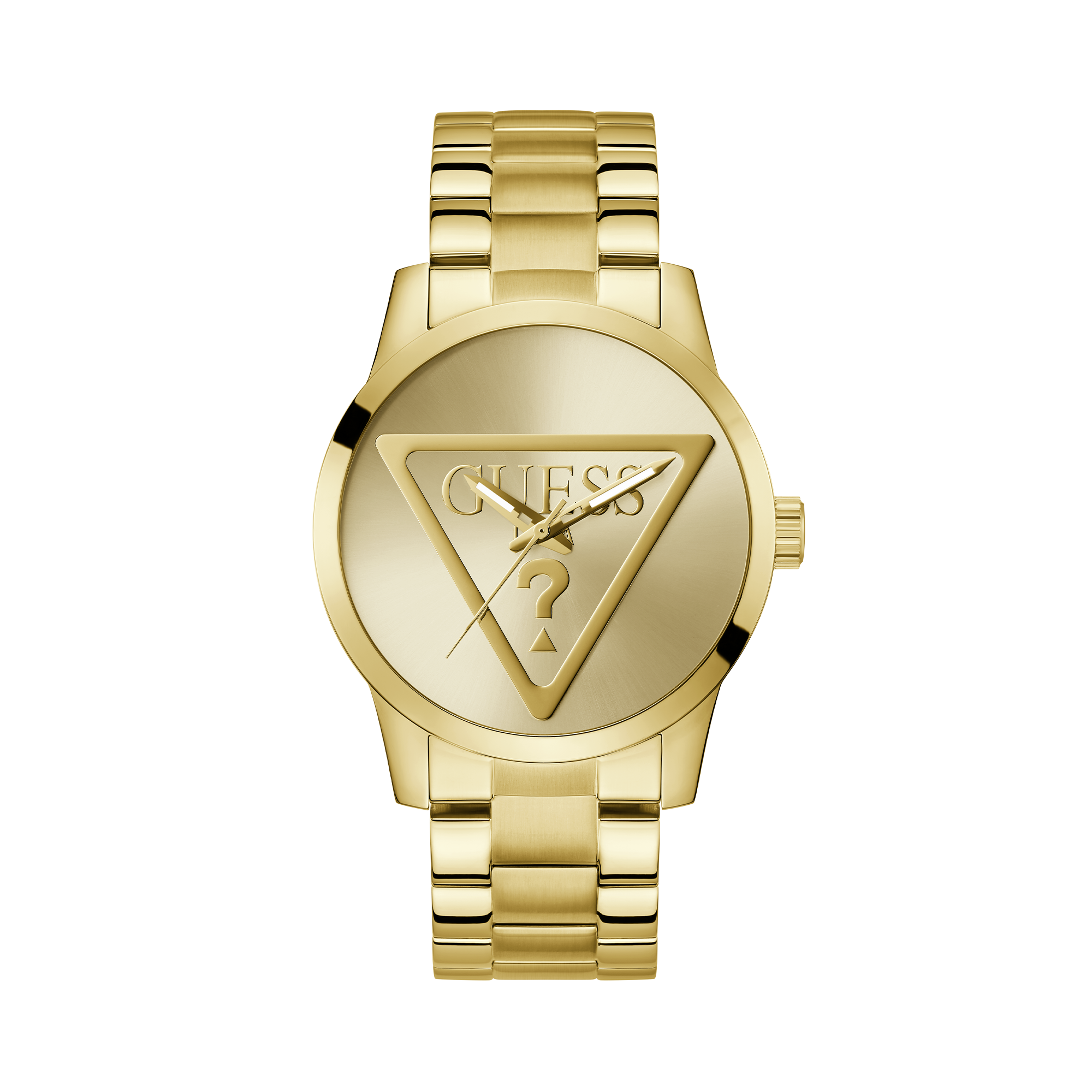 Guess Men's 44mm Gold PVD Quartz Watch GW0782G1