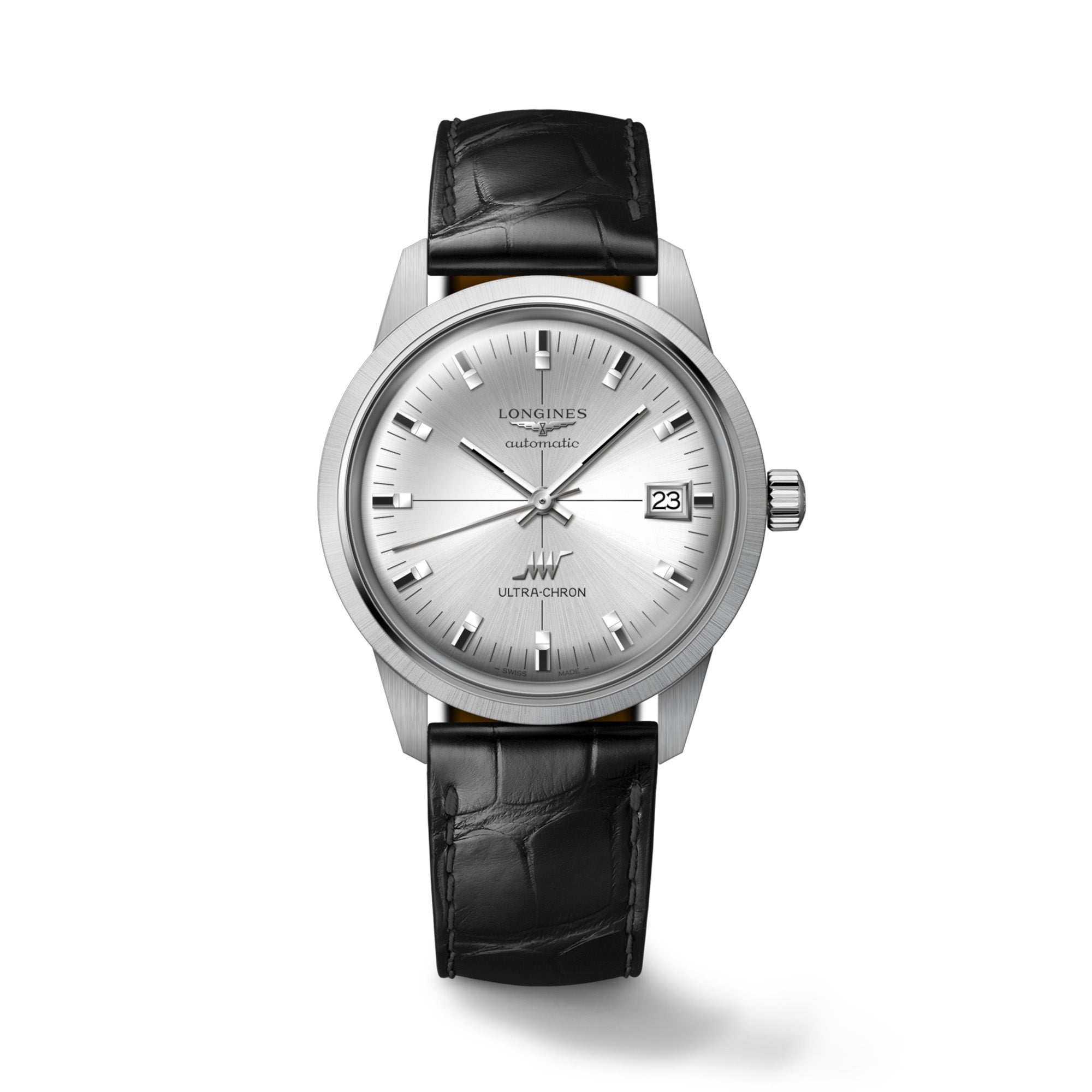 Longines Ultra-Chron Chronometer Men's 37mm Watch L2.537.4.72.2