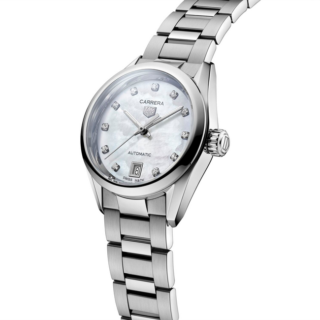 TAG Heuer Carrera Women s 29mm Stainless Steel Automatic Watch WBN2412.BA0621