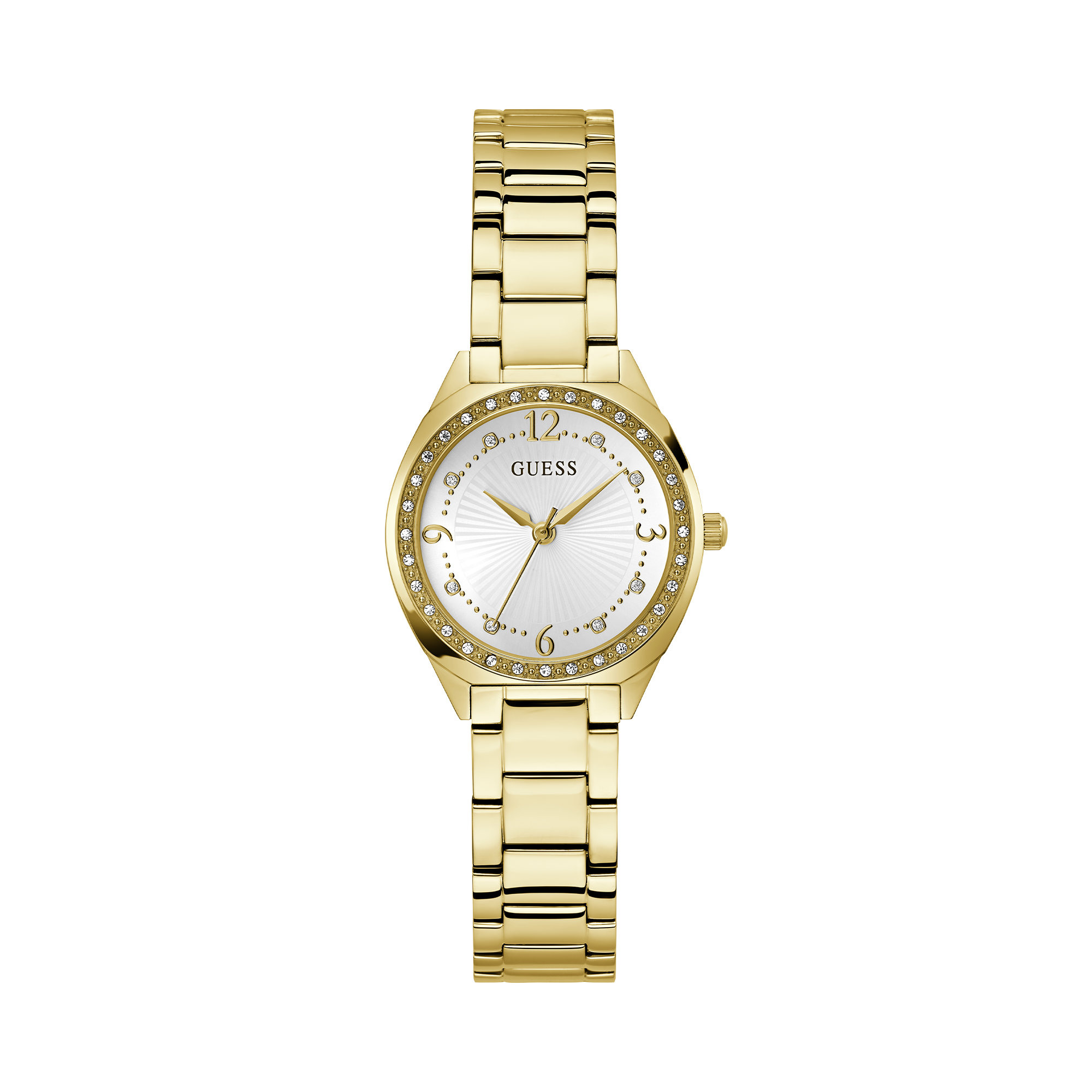 Guess Women's 30mm Gold PVD Quartz Watch GW0767L2