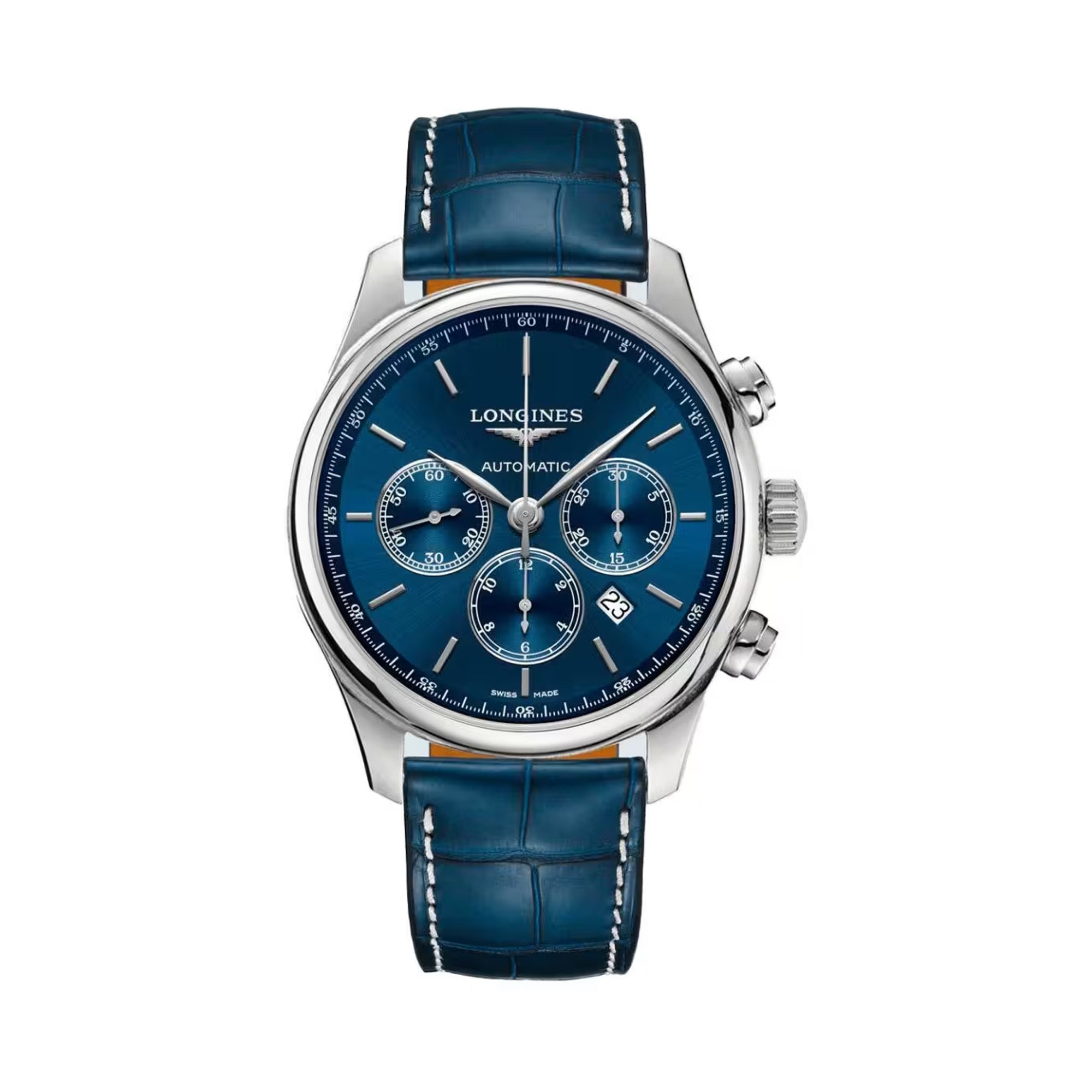 Longines Master Automatic Chronograph Men's 44mm Watch L2.859.4.92.2