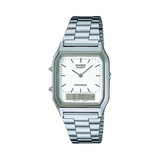 Casio Vintage Men's Stainless Steel Quartz Watch AQ230A-7DS