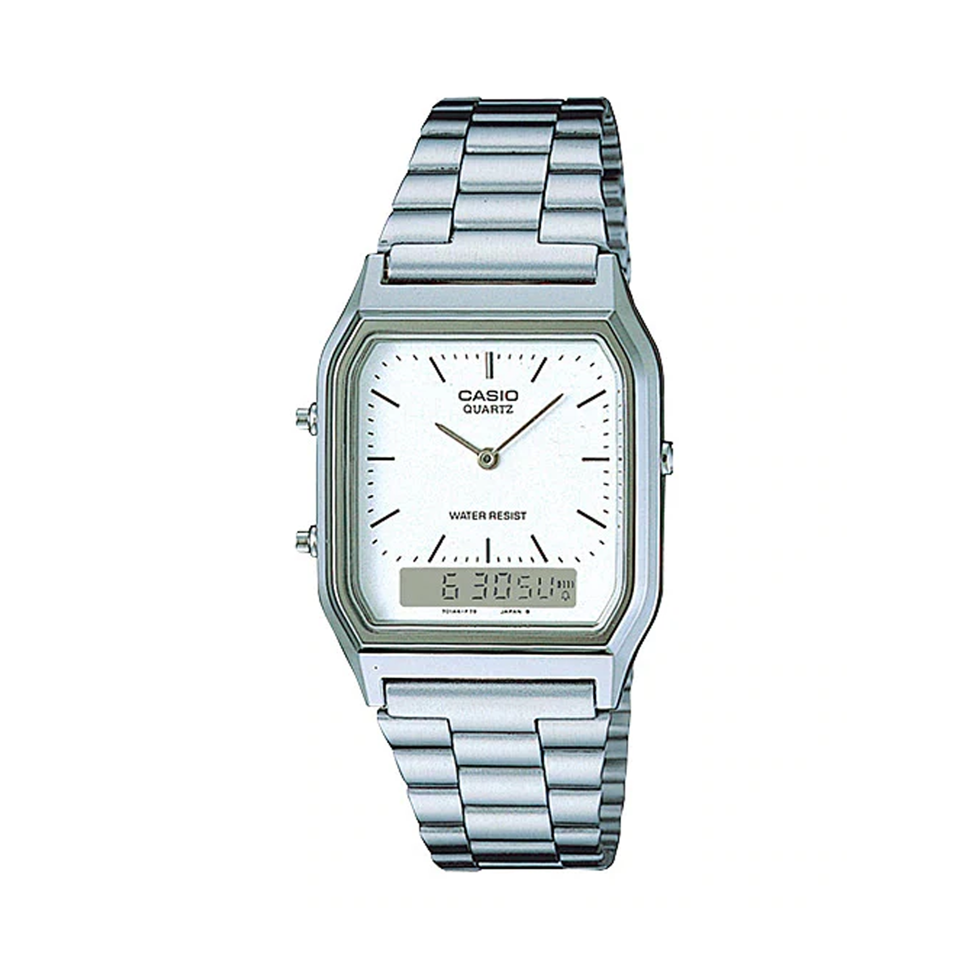 Casio Vintage Men's Stainless Steel Quartz Watch AQ230A-7DS