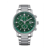 Citizen Men's Green Quartz Chronograph Watch CA0840-87X