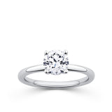 Everlasting 1.25ct TW Round Brilliant Lab-Grown Diamond Solitaire Engagement Ring in 18ct White Gold