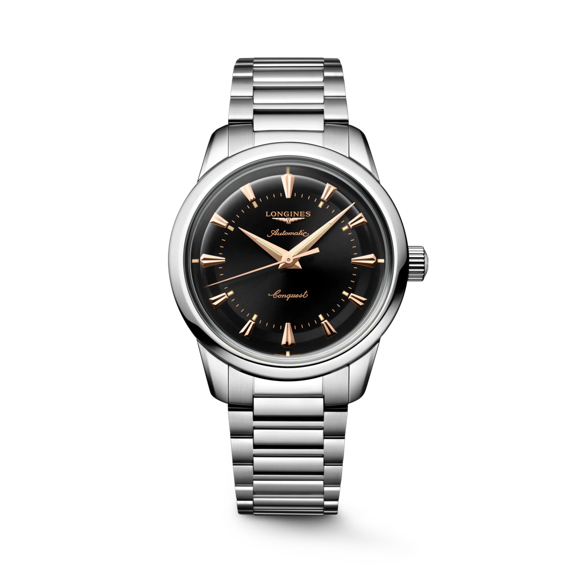 Longines Conquest Heritage Automatic Men's 38mm Watch L1.649.4.52.6