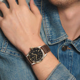 Longines Spirit Zulu Automatic GMT Men's 39mm Watch L3.802.5.53.2