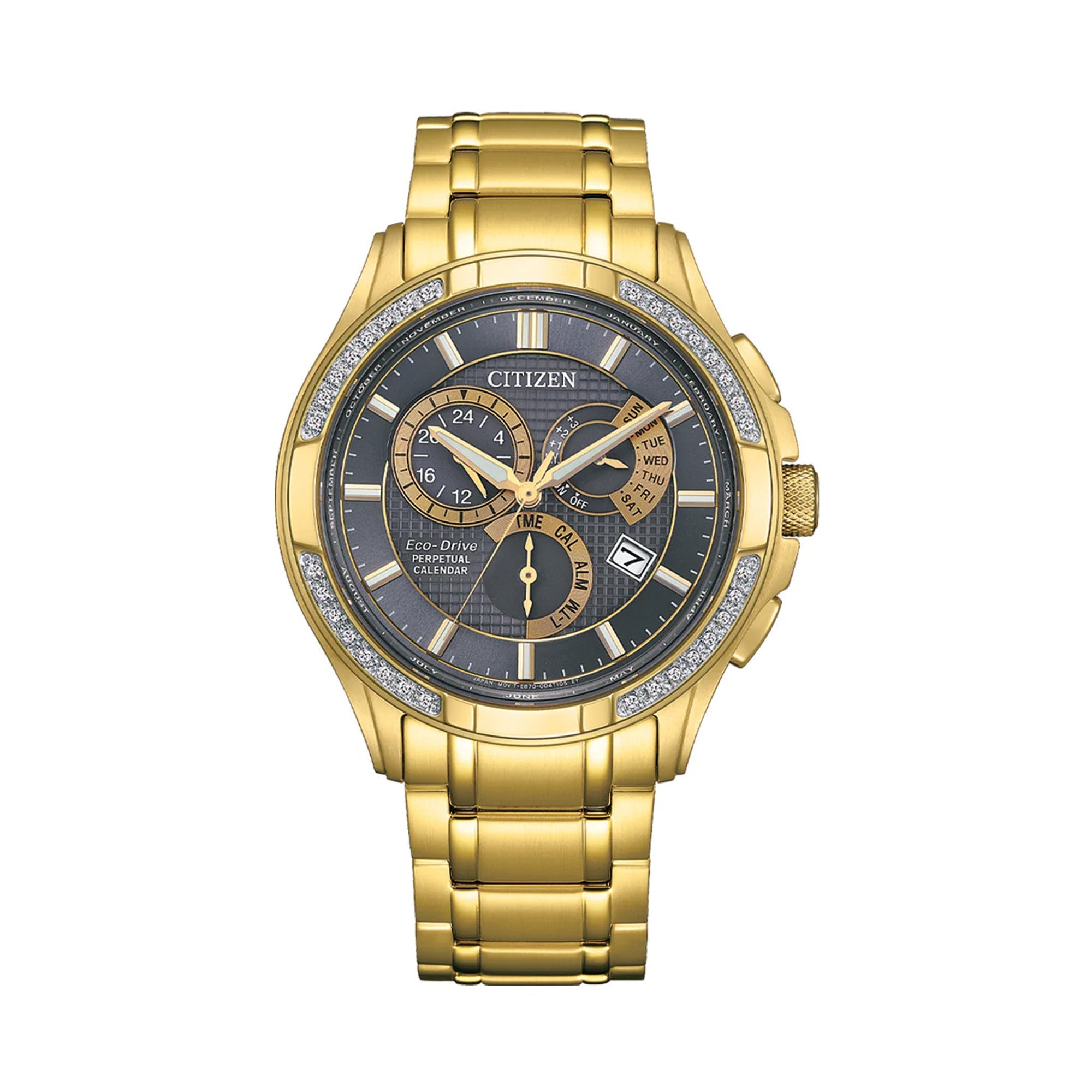 Citizen Eco-Drive Solar Perpetual Men's 42mm Watch BL8172-59H