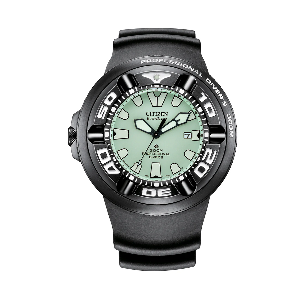Citizen Diver Men's 48mm Luminescent Eco Drive Watch BJ8055-04X