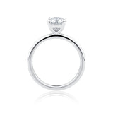 Everlasting 1.25ct TW Round Brilliant Lab-Grown Diamond Solitaire Engagement Ring in 18ct White Gold