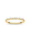 Everlasting Promise Round Brilliant Lab-Grown Diamond Ring in 9ct Yellow Gold