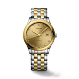 Longines Flagship Men's 38.5mm Stainless Steel & Yellow Plated Two-Tone Automatic Watch L4.974.3.37.7