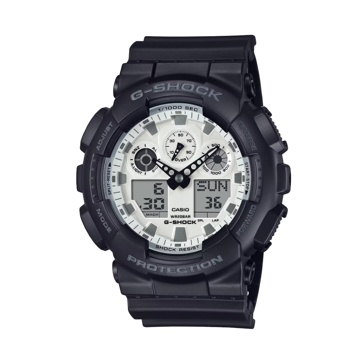 Casio G SHOCK Men s Analogue Digital Watch GA100WD 1