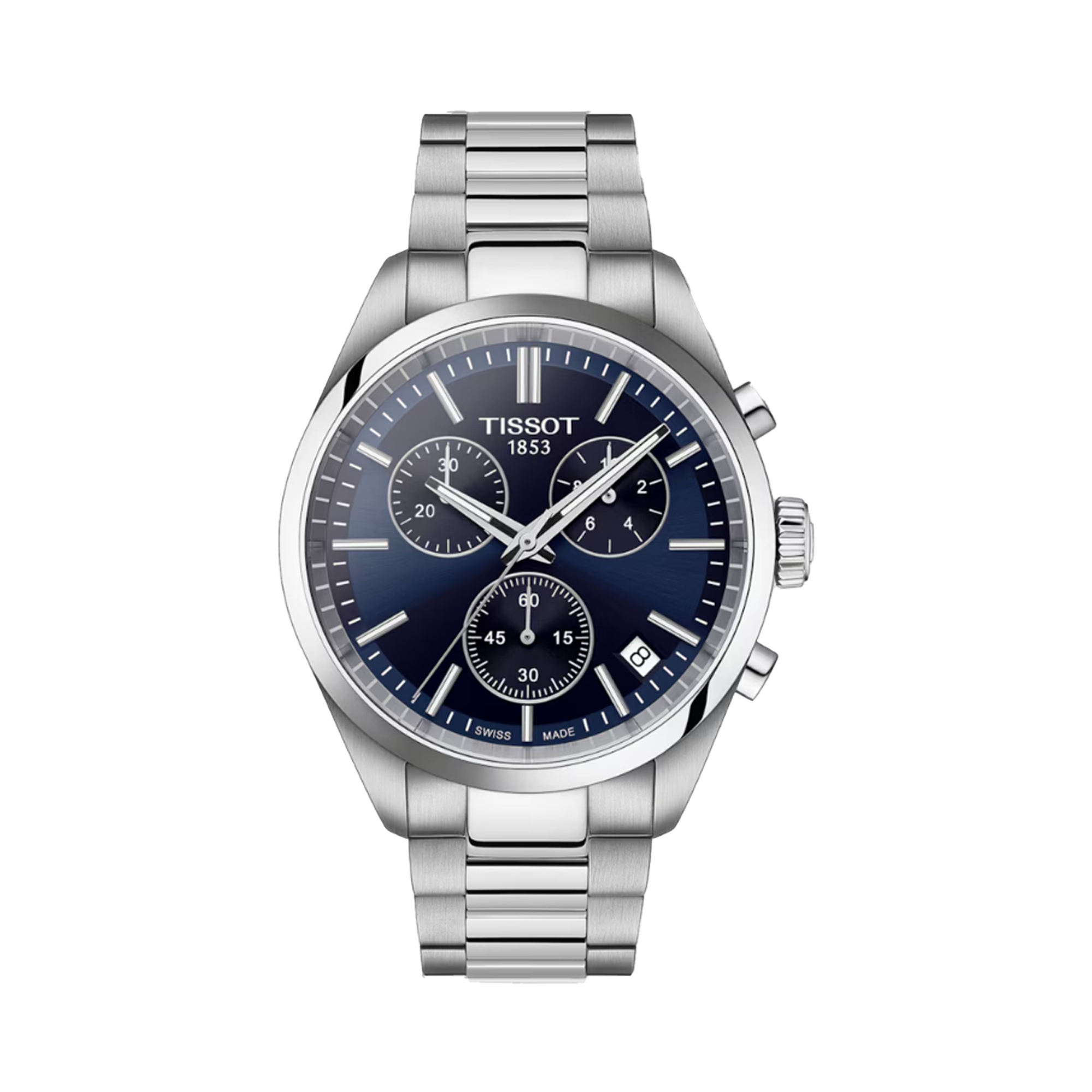 Tissot PR100 Men's 40mm Stainless Steel Quartz Chronograph Watch T150.417.11.041.00