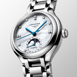 Longines PrimaLuna Automatic Moon Phase Men's 34mm Watch L8.126.4.87.6