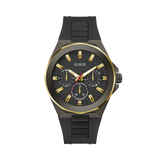 Guess Men's 46mm Black PVD Quartz Watch GW0799G1