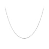 Singapore Link Chain in Sterling Silver
