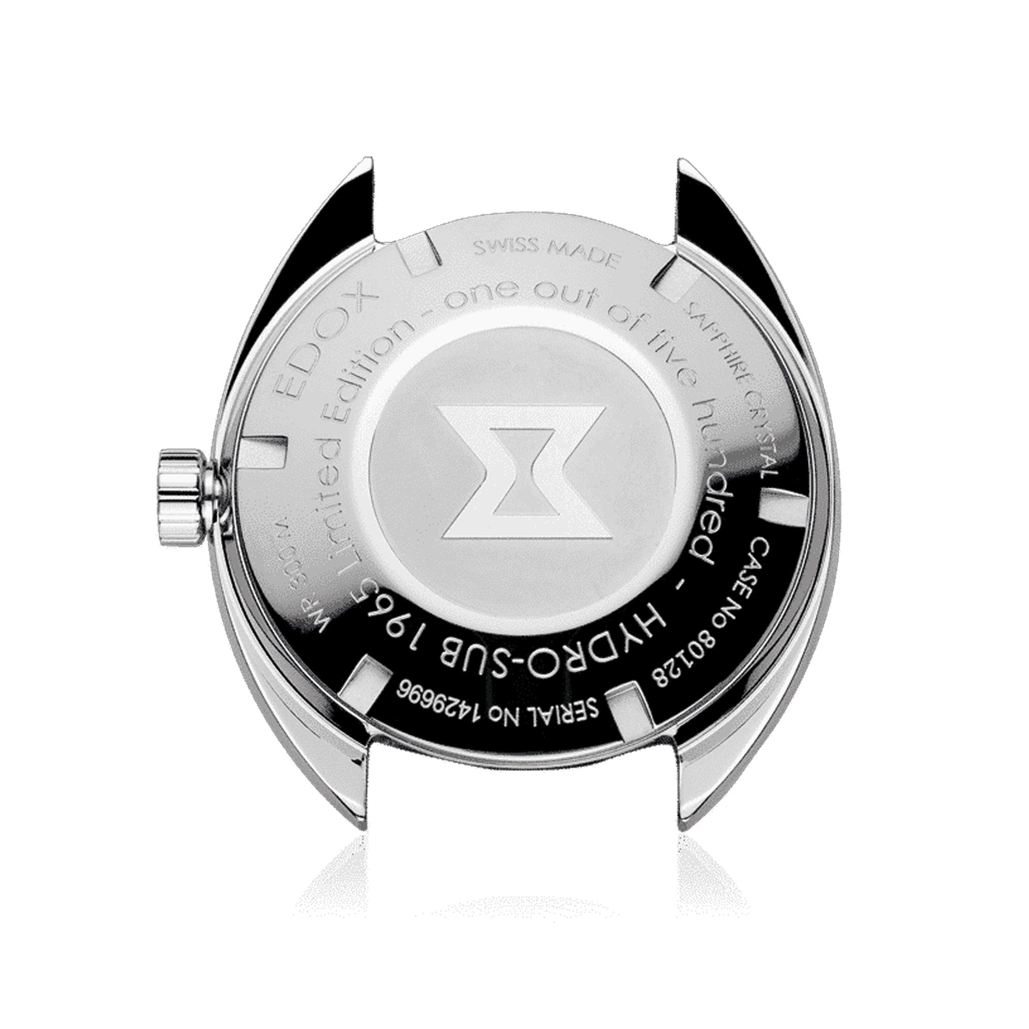 Edox Hydro-Sub Chronometer Men's 42mm Watch 801283BUMBUIO