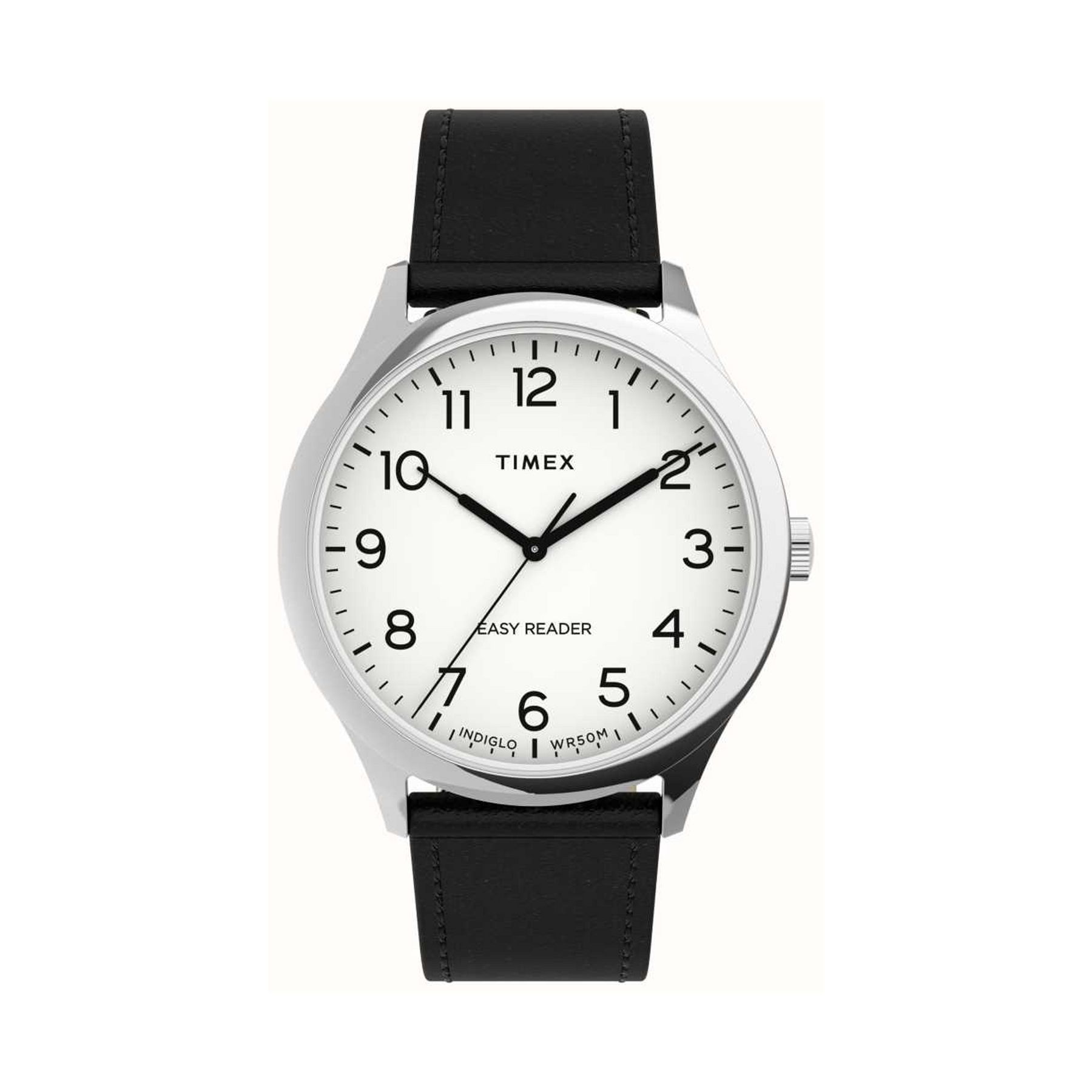 Timex men's easy reader large dial watch on sale
