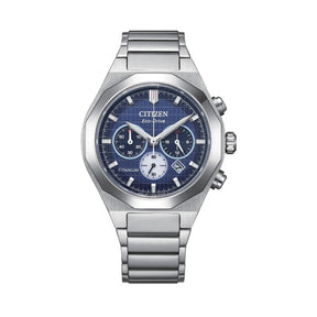 Citizen Zenshin Eco Drive Chronograph Men's 41mm Watch CA4691-59L