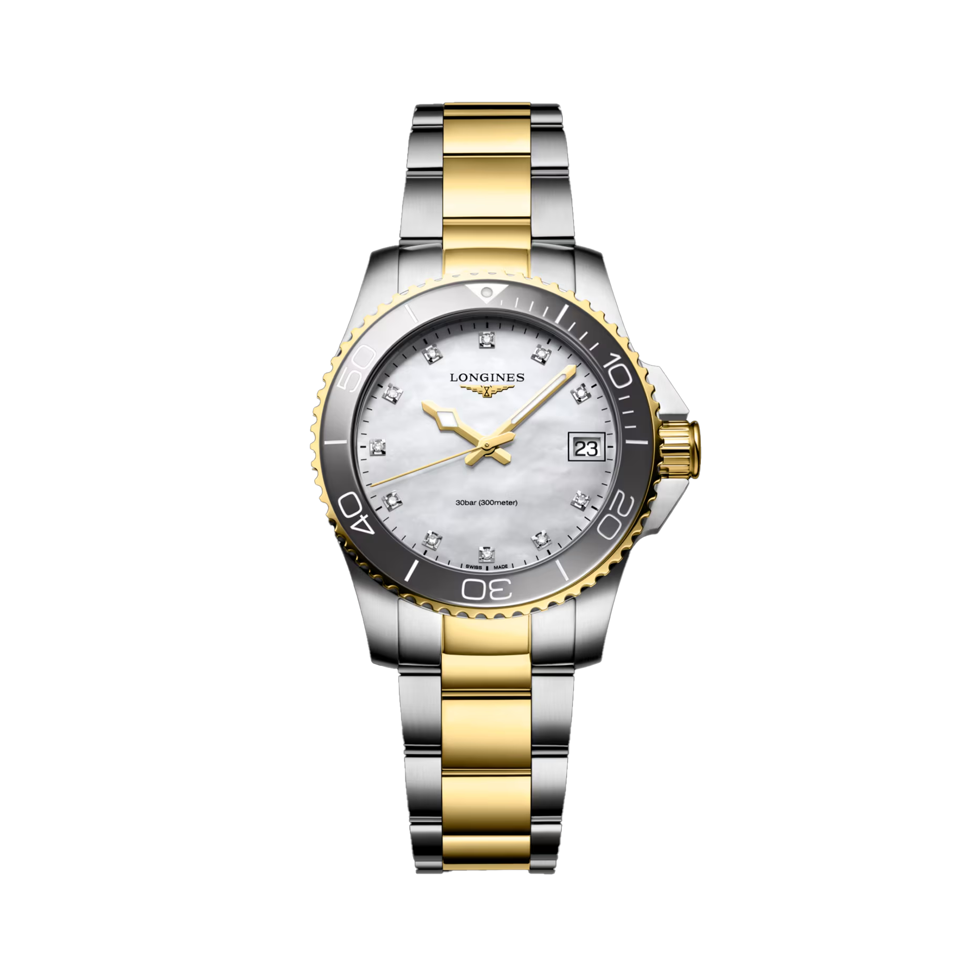 Longines Hydro Conquest Women's 32mm Quartz Watch L3.370.3.87.6