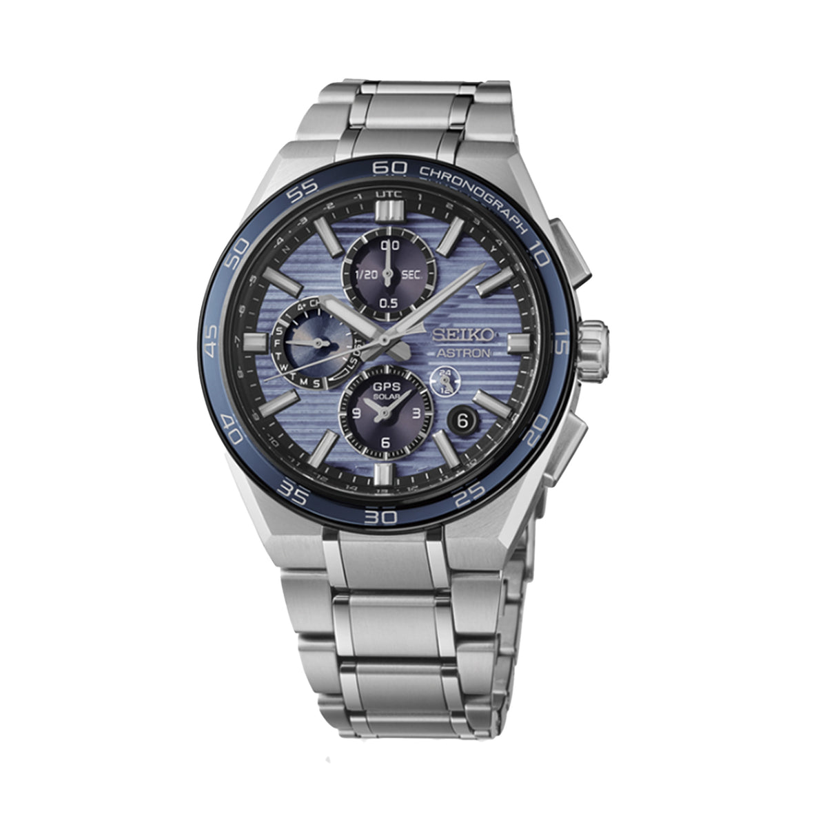 Seiko Astron Men's 44.10mm Solar GPS Watch SSH175J