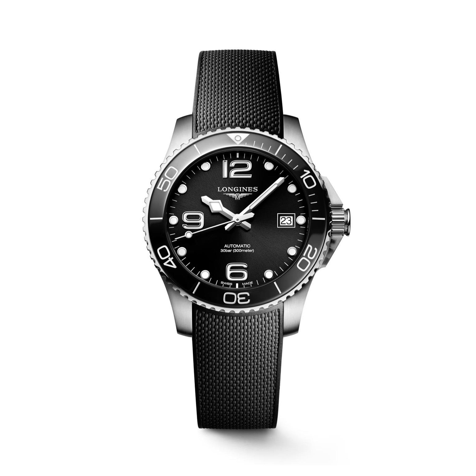 Longines Hydro Conquest Automatic 39mm Watch L3.780.4.56.9