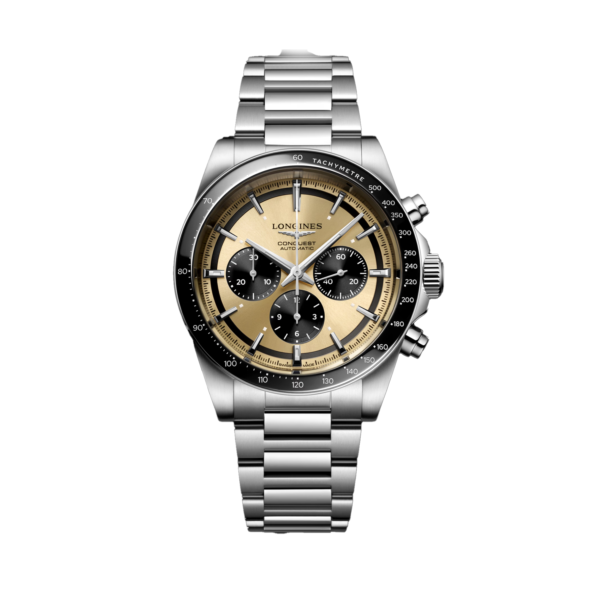 Longines Conquest Men's 42mm Automatic Chronograph Watch L3.835.4.32.6