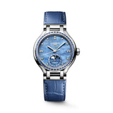 Longines PrimaLuna Automatic Moon Phase Women's 34mm Watch L8.126.0.97.2