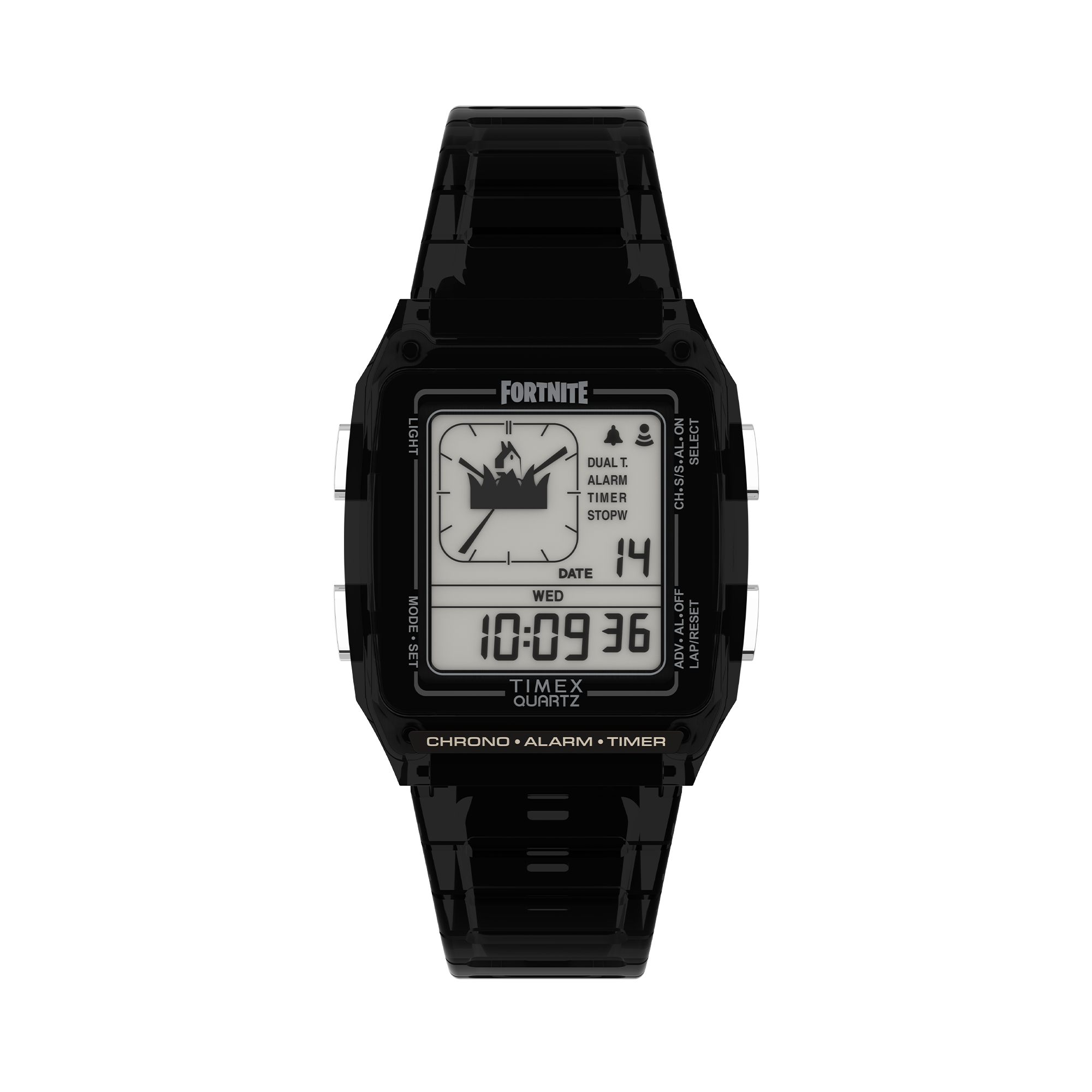 Timex x Fortnite 35mm Resin Quartz Watch TW2W96500
