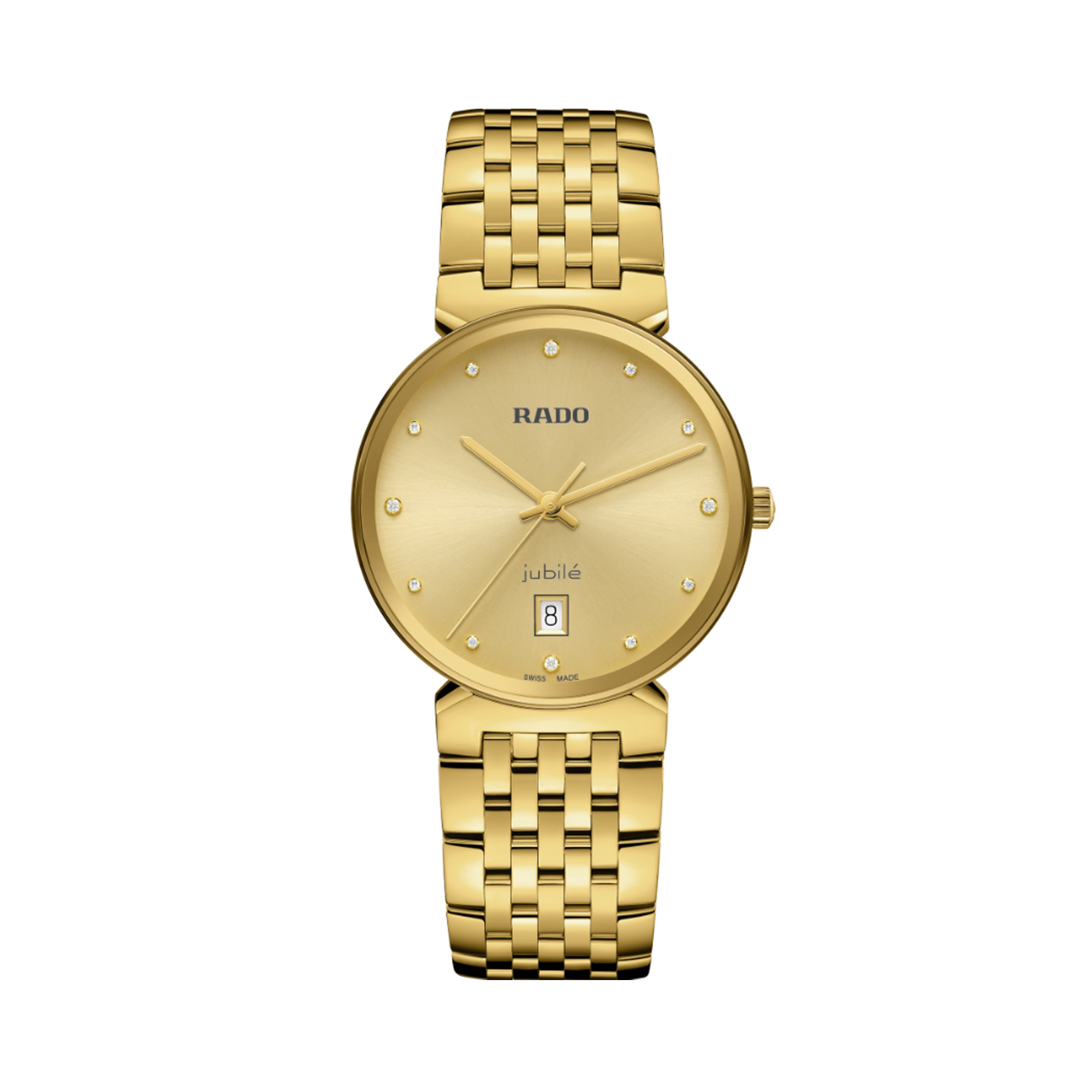 Rado Florence Men's 38mm Rose PVD Quartz Watch R48 914 713