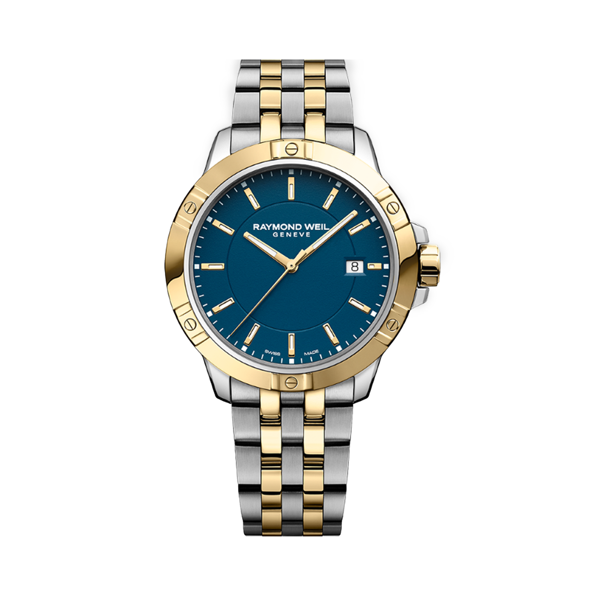 Raymond Weil Tango Men's 41mm Blue Quartz Watch 8160-STP-50041