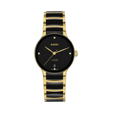 Rado Centrix Women's 35mm Ceramic & Yellow PVD Quartz Watch R30 039 712