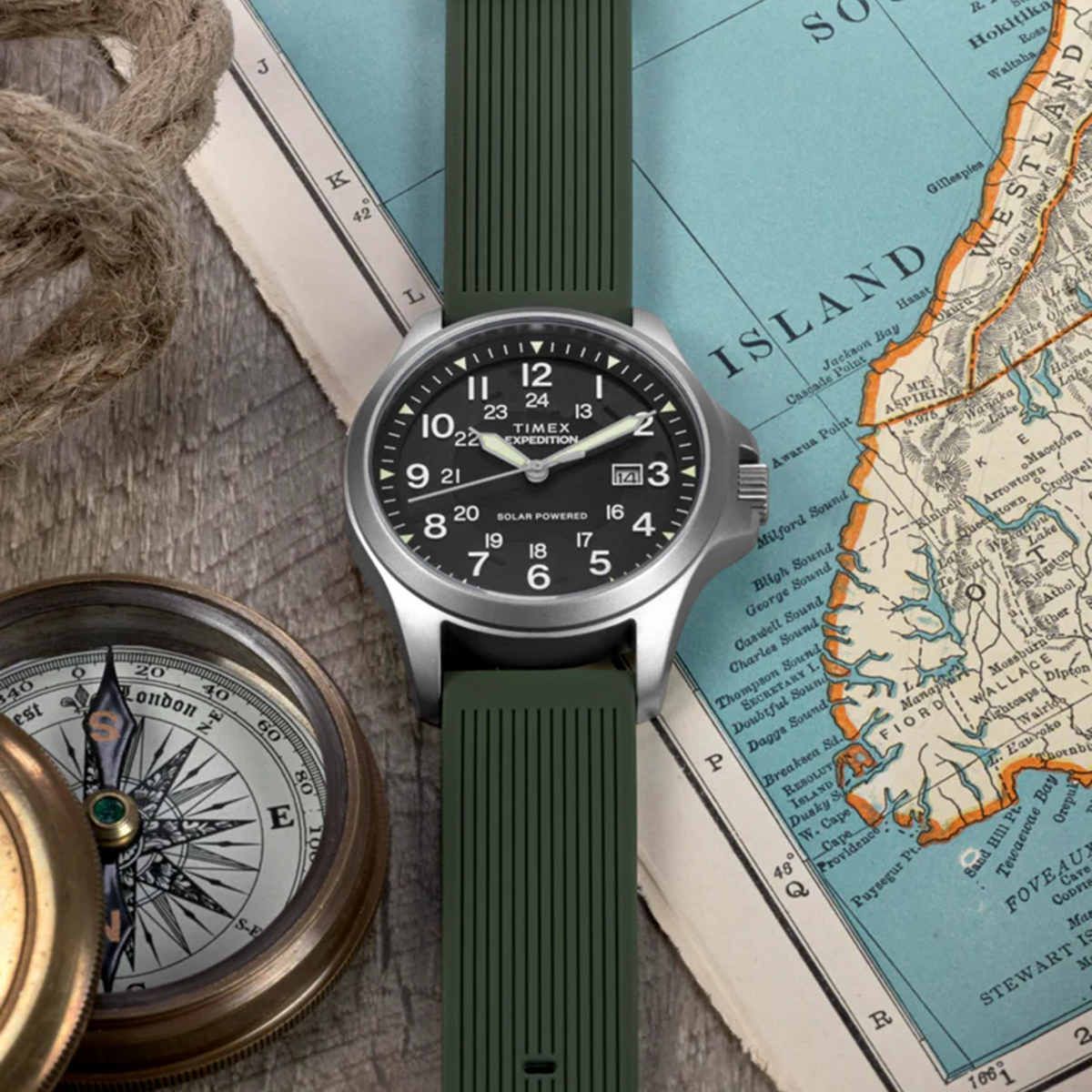 Timex Expedition Field Solar Men's 41mm Watch TW2Y31600
