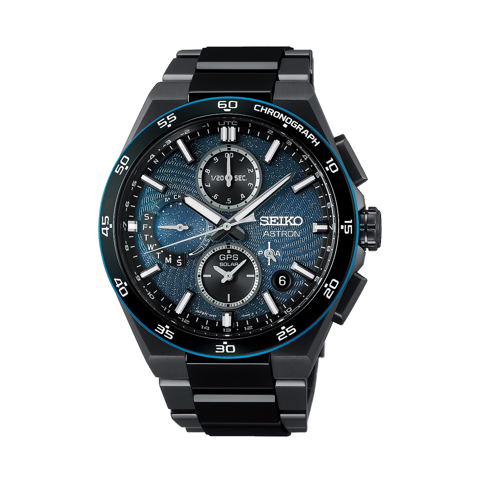 Seiko Astron Solar GPS Men's 44.30mm Watch SSH187J