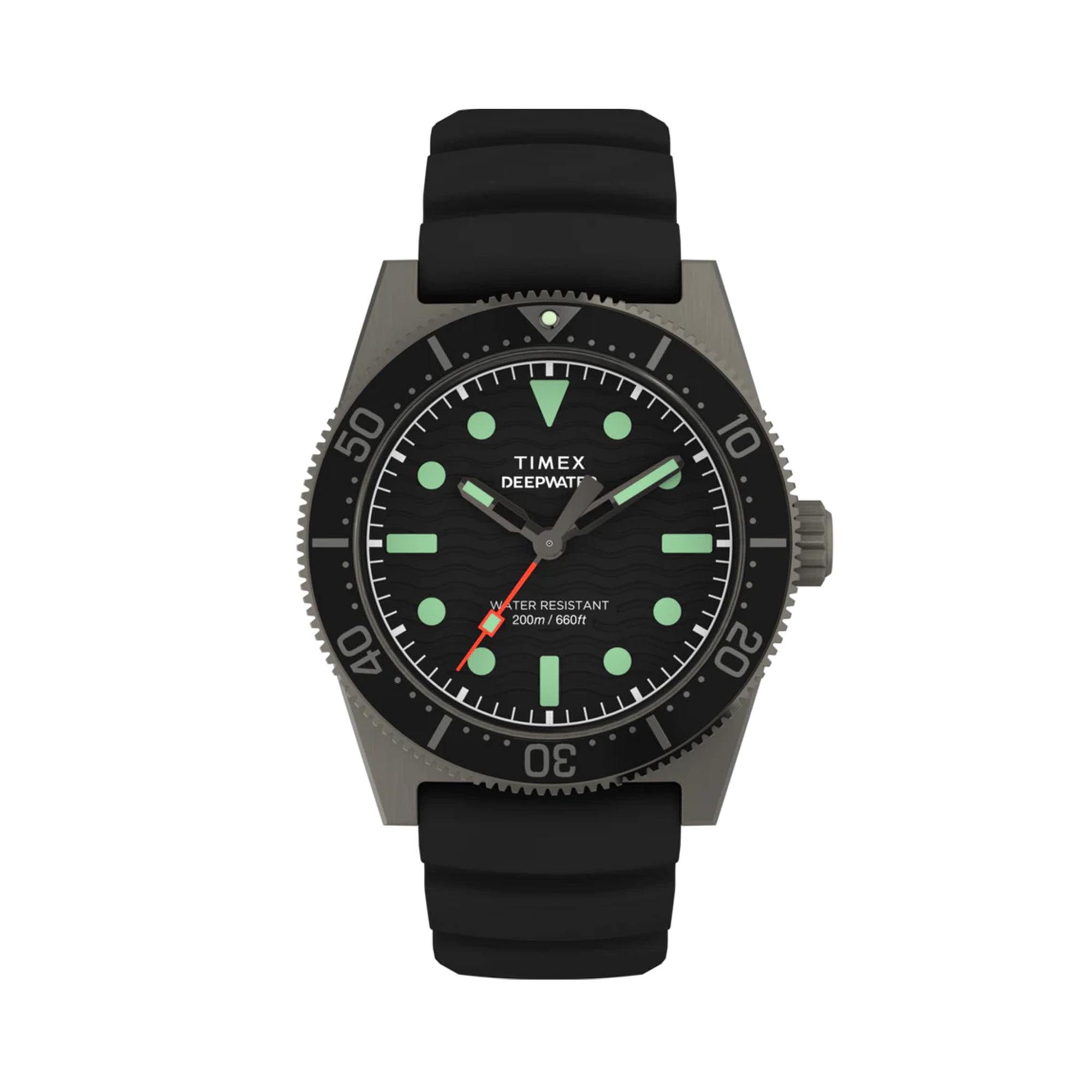 Timex Deepwater Reef 200 Men's 40mm Black PVD Quartz Watch TW2W74700