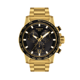 Tissot Supersport Chrono Men's 45.50mm Gold PVD Quartz Chronograph Watch T125.617.33.051.01